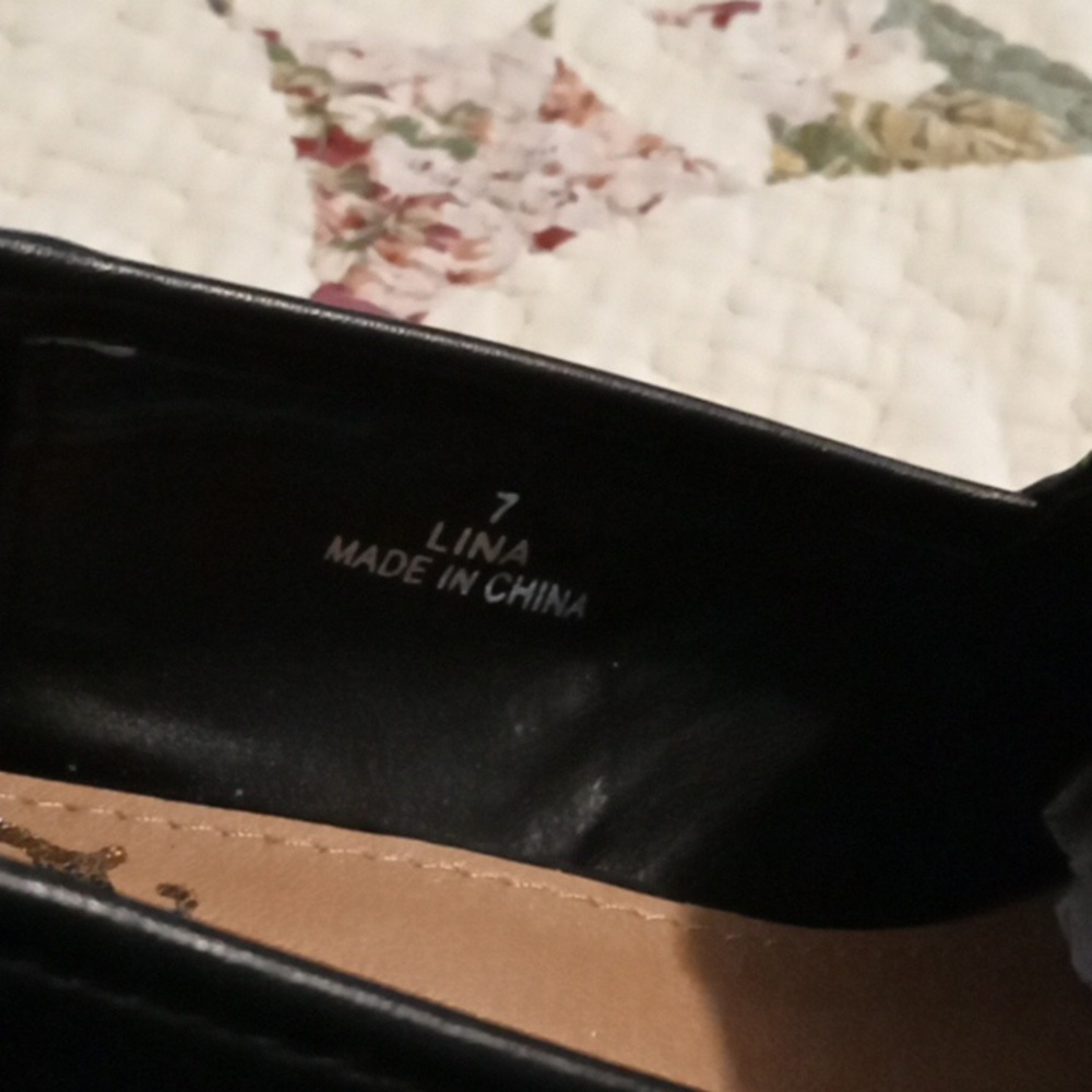 New Black Wonder Lina Sz 7 Shoes - Picture 7 of 10